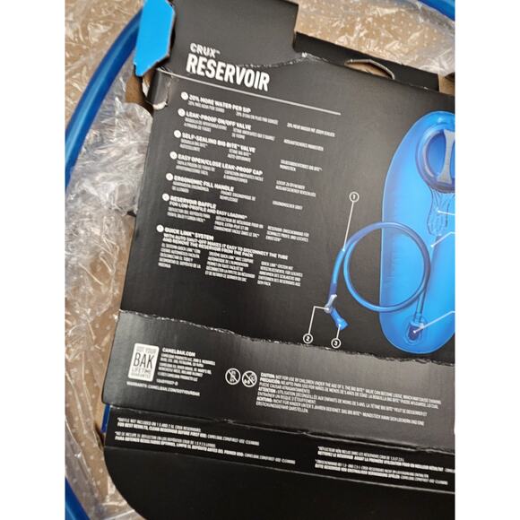 Camelbak Crux Hydration Pack Reservoir: 3 Liter/100oz Open Box - Picture 8 of 8